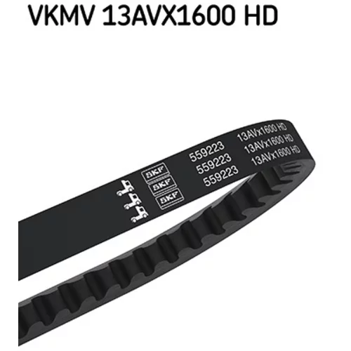 Klinový remeň SKF VKMV 13AVX1600 HD