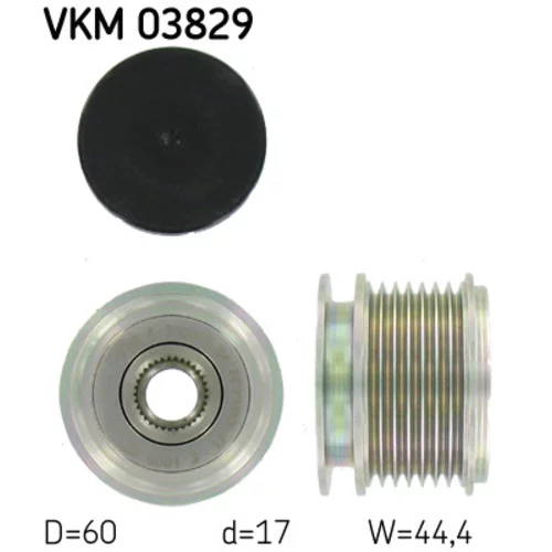 Voľnobežka alternátora SKF VKM 03829