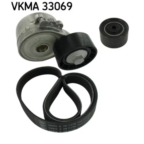 Ozubený klinový remeň - Sada SKF VKMA 33069