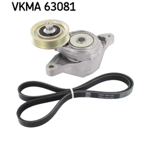 Ozubený klinový remeň - Sada SKF VKMA 63081