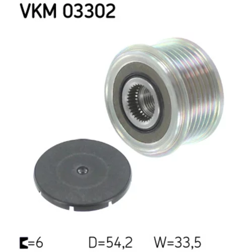 Voľnobežka alternátora SKF VKM 03302