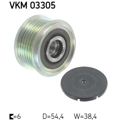 Voľnobežka alternátora SKF VKM 03305