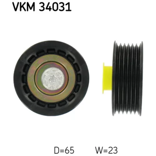 Vratná/vodiaca kladka rebrovaného klinového remeňa SKF VKM 34031