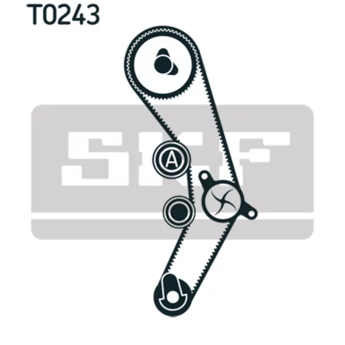 Sada ozubeného remeňa SKF VKMA 01135 - obr. 1