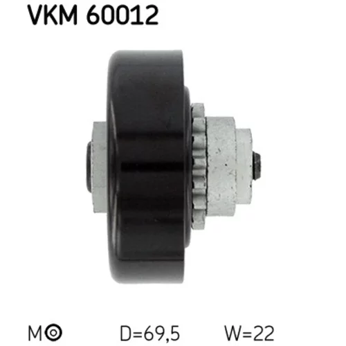 Napinák rebrovaného klinového remeňa VKM 60012 /SKF/ - obr. 5