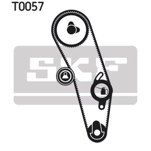 Sada ozubeného remeňa VKMA 01020 /SKF/ - obr. 1