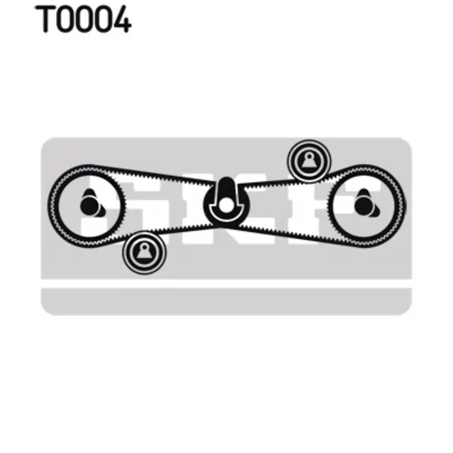 Sada ozubeného remeňa SKF VKMA 02500 - obr. 1