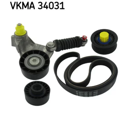 Ozubený klinový remeň - Sada SKF VKMA 34031