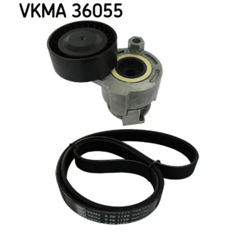 Ozubený klinový remeň - Sada SKF VKMA 36055