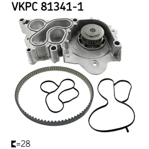 Vodné čerpadlo, chladenie motora SKF VKPC 81341-1