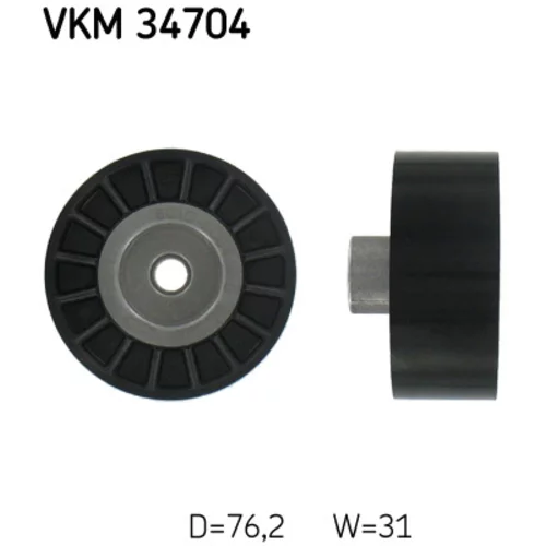 Vratná/vodiaca kladka rebrovaného klinového remeňa SKF VKM 34704