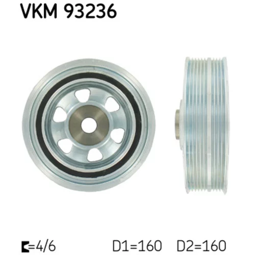 Remenica kľukového hriadeľa SKF VKM 93236