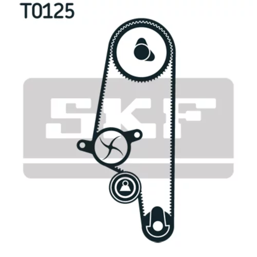 Sada ozubeného remeňa VKMA 01110 /SKF/ - obr. 1