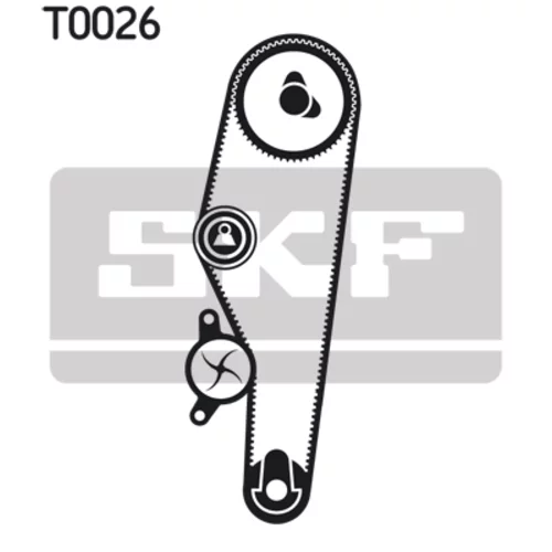 Sada ozubeného remeňa SKF VKMA 02700 - obr. 1
