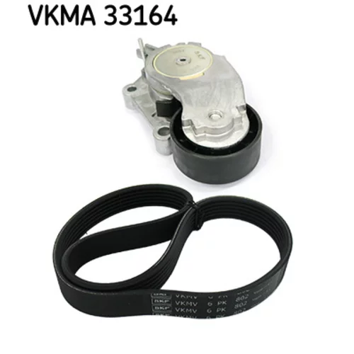 Ozubený klinový remeň - Sada SKF VKMA 33164