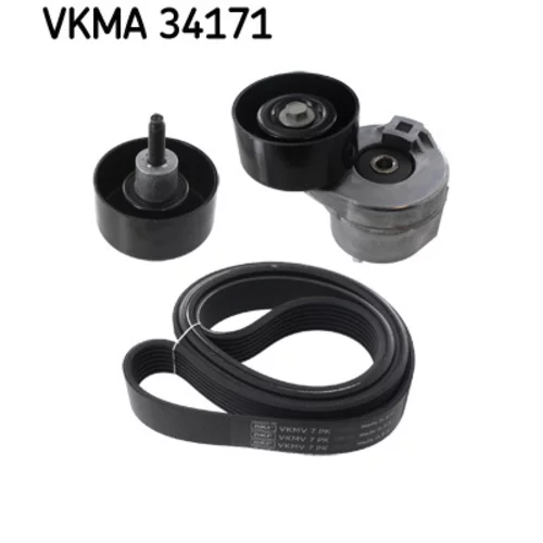 Ozubený klinový remeň - Sada SKF VKMA 34171