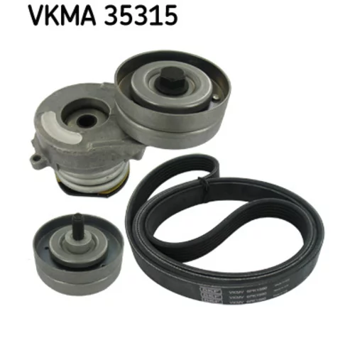 Ozubený klinový remeň - Sada SKF VKMA 35315