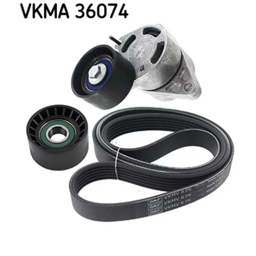 Ozubený klinový remeň - Sada SKF VKMA 36074