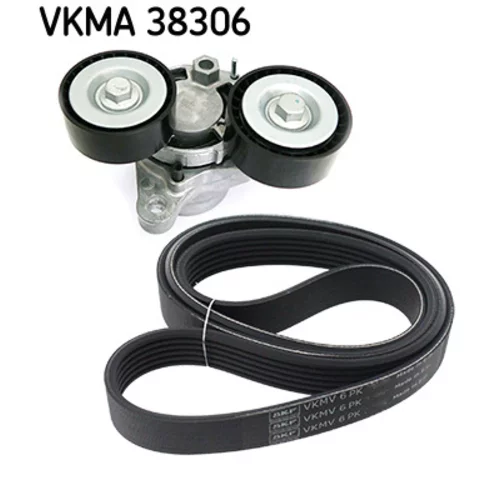 Ozubený klinový remeň - Sada SKF VKMA 38306