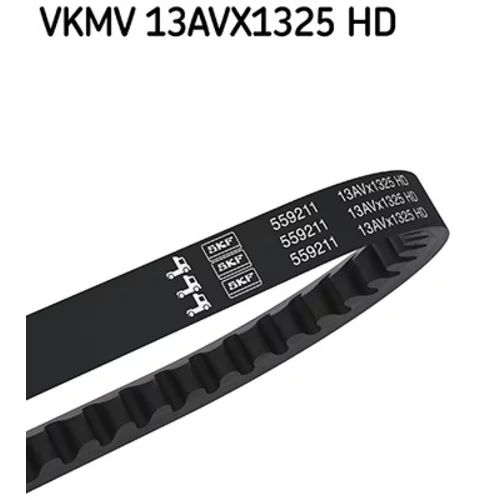 Klinový remeň SKF VKMV 13AVX1325 HD