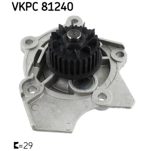 Vodné čerpadlo, chladenie motora SKF VKPC 81240