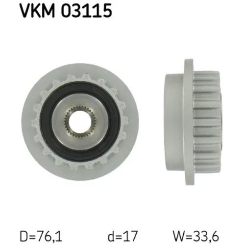 Voľnobežka alternátora SKF VKM 03115