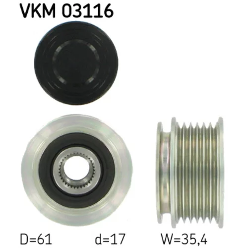 Voľnobežka alternátora SKF VKM 03116