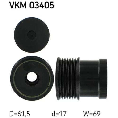 Voľnobežka alternátora SKF VKM 03405