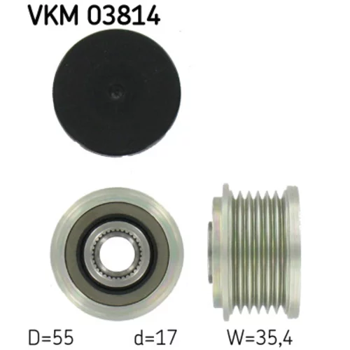 Voľnobežka alternátora SKF VKM 03814