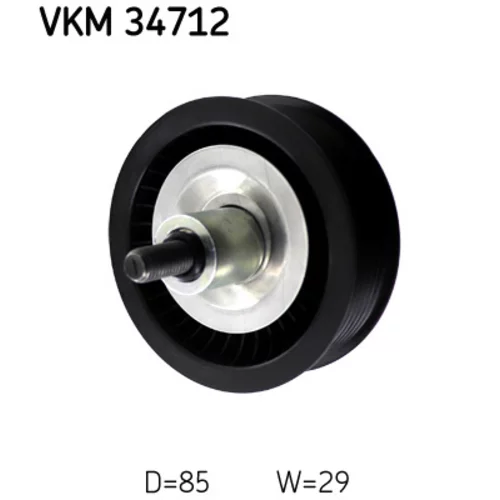 Vratná/vodiaca kladka rebrovaného klinového remeňa SKF VKM 34712 - obr. 1