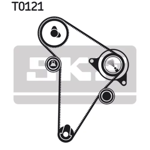 Sada ozubeného remeňa SKF VKMA 03300 - obr. 1