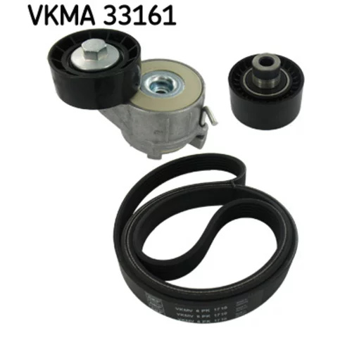 Ozubený klinový remeň - Sada SKF VKMA 33161