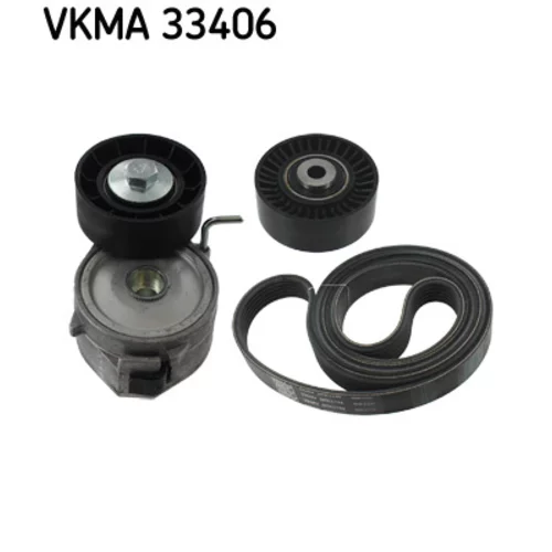 Ozubený klinový remeň - Sada SKF VKMA 33406