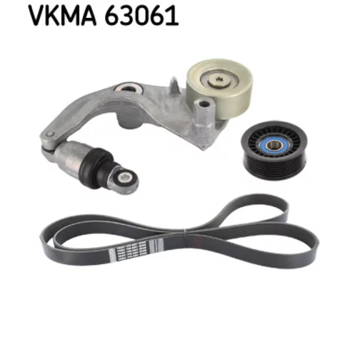 Ozubený klinový remeň - Sada SKF VKMA 63061