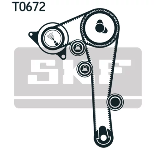 Sada ozubeného remeňa VKMA 92516 /SKF/ - obr. 1