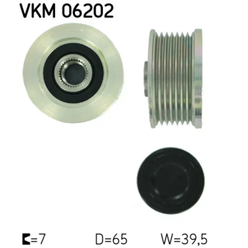 Voľnobežka alternátora SKF VKM 06202