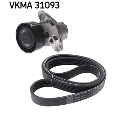 Ozubený klinový remeň - Sada SKF VKMA 31093