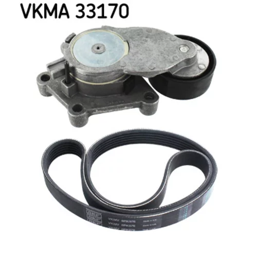 Ozubený klinový remeň - Sada SKF VKMA 33170