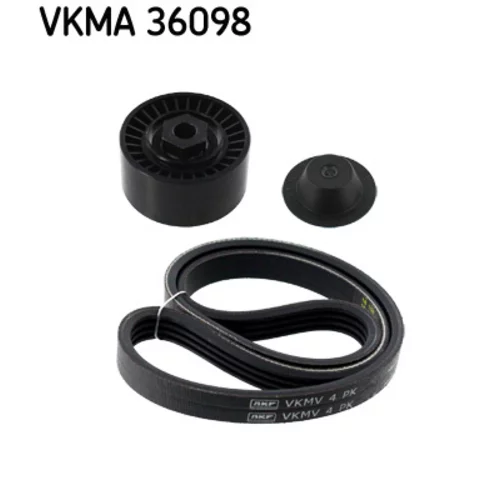 Ozubený klinový remeň - Sada SKF VKMA 36098