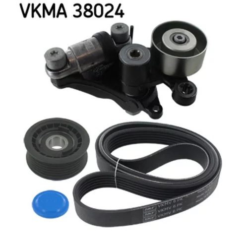 Ozubený klinový remeň - Sada SKF VKMA 38024