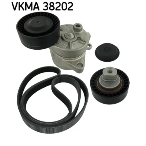 Ozubený klinový remeň - Sada SKF VKMA 38202