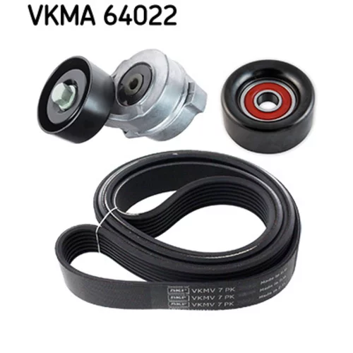 Ozubený klinový remeň - Sada SKF VKMA 64022