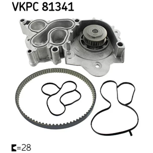 Vodné čerpadlo, chladenie motora SKF VKPC 81341