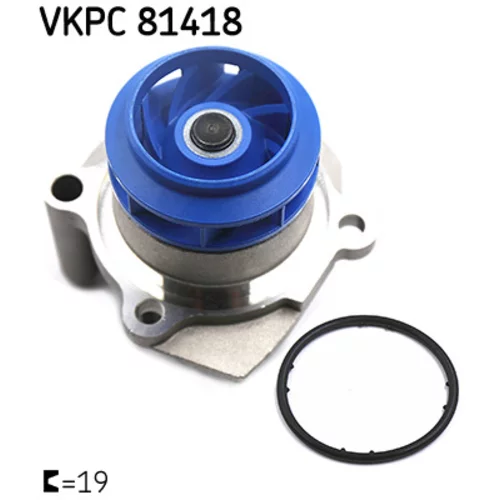 Vodné čerpadlo, chladenie motora SKF VKPC 81418 - obr. 1