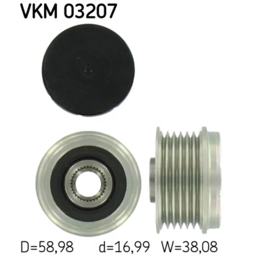 Voľnobežka alternátora SKF VKM 03207