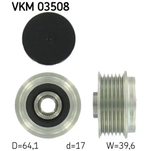 Voľnobežka alternátora SKF VKM 03508