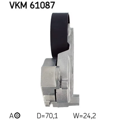 Napinák rebrovaného klinového remeňa SKF VKM 61087 - obr. 2