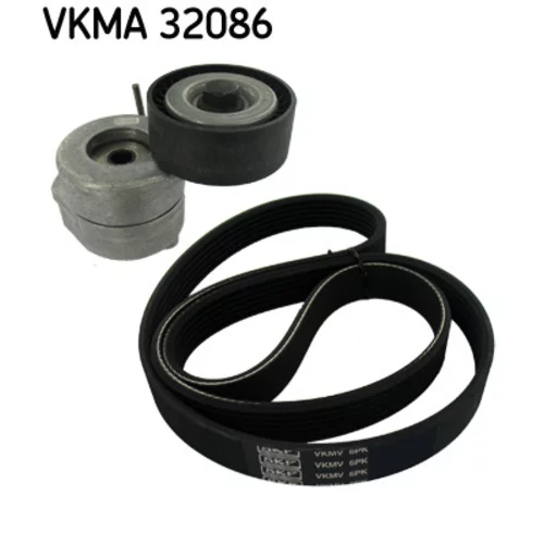 Ozubený klinový remeň - Sada SKF VKMA 32086