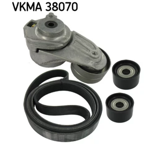 Ozubený klinový remeň - Sada SKF VKMA 38070