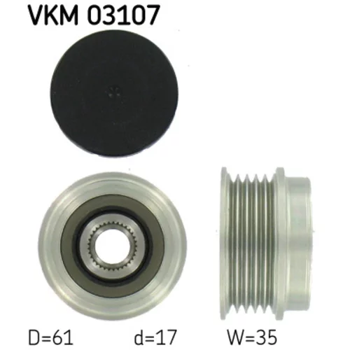 Voľnobežka alternátora SKF VKM 03107